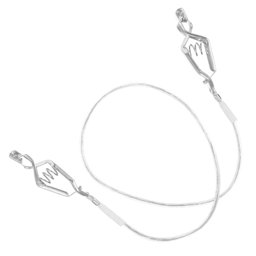 Yardwe Fencing Mask Connector Cable Clips, Fencing Body Cord Fencing Foil Mask Cord Clamp Head Line Cable Clip Fencing Equipments