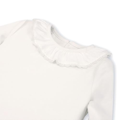 Image of Hope & Henry Girls' Peter Pan Mix Media Top