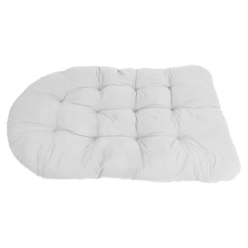 SOLUSTRE Cojín de Poliéster para Silla Colgante de Jardín Exterior, Cómodo y Fácil de Mantener, Colchoneta para Columpio de Huevo en Patio y Terraza