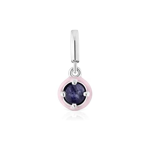 TOUS Colgante de plata, sodalita y esmalte lila Cover