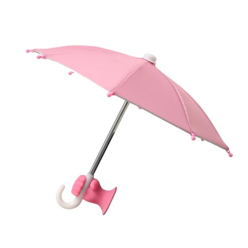 Umbrilla de teléfonos celulares: paraguas de protección UV, escudo de bloque a prueba solar portátil, soporte resistente al agua | Paraguas de teléfono magnético anti-Glare para la tableta de viaje al