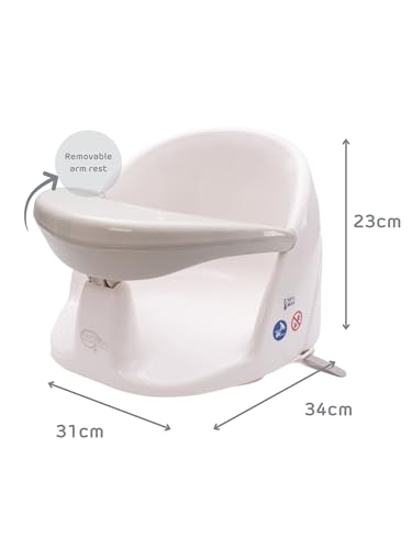 Giggles Funskool Orbital Bath Seat for Newborn Babies, Infants & Toddlers, with Pop-Up Waterproof Suction Pads, 360 Degree Rotation, Water Play Activity Toy, Gift Set for Kids, Age 5+ Months - Image 3 thumbnail