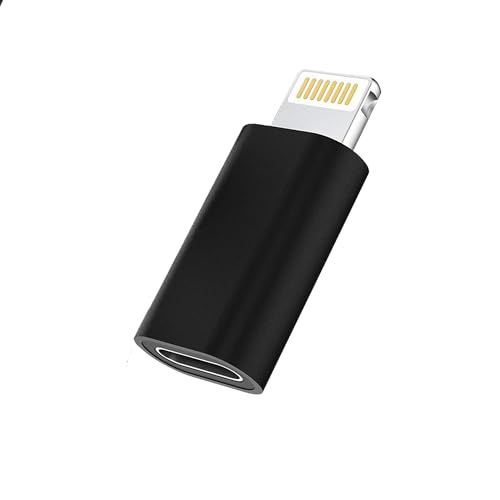 Image of C & E- Type C Female to Lightning Male Multi Colour Adapter for iPhone Connector Extender Convertor Compatible with iPhone 14 /13 /12 /11 /Mini /Pro /ProMax, SE /XS /XR /X /8 /7 /6 /Plus, iPad & Airp0ds