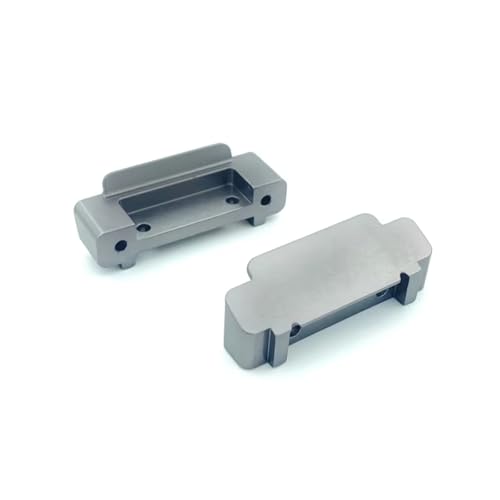 Pare-chocs RC pour Wltoys A959-B 1/18 kit avant arrière gris de rechange