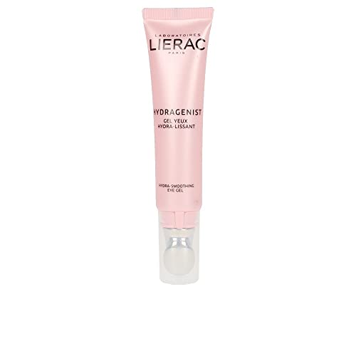 Lierac Hydragenist Gel Contorno Occhi Idratante Levigante Anti Occhiaie, per Tutti i Tipi di Pelle, Formato da 15 ml