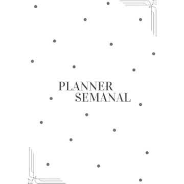 Capa do livro PLANNER SEMANAL MINIMALISTA (Portuguese Edition)