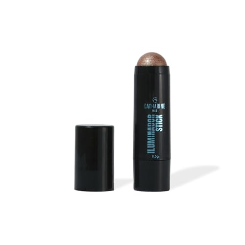 Catharine Hill Iluminador Stick Estelar 2236/I2 8,5g Bastão Cremoso Fundo Rosado Brilho Sofisticado Vegano Cruelty Free Multifuncional