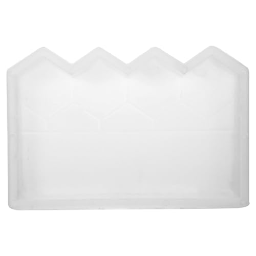 Alipis Stampo per Mattoni da Giardino in Plastica per Recinzioni Fai da Te Formato Mattone per Vialetti e Bordi Piscina Utensile Manuale per Costruzione di Recinzioni Esterne