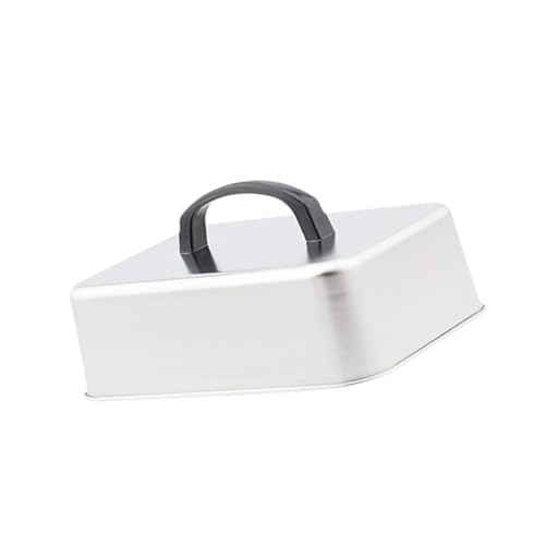 Coperchio per Griglia a Cupola, Multifunzionale, per Hamburger, per Cottura a Vapore, per Cucinare All'aperto E al Chiuso, Barbecue, BBQ, 23x17x5cm