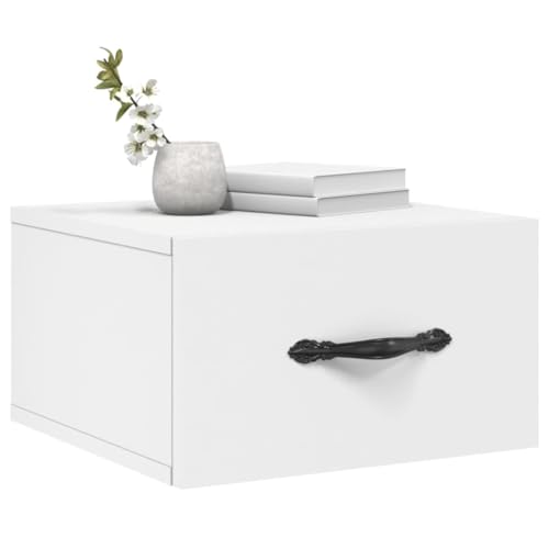 Table de chevet murale en bois pour chambre moderne épurée - 4