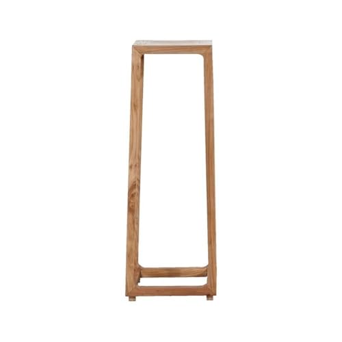 GLigeT Soporte oriental para jarrones, estantes para plantas para sala de estar interior, nuevo soporte chino simple de madera para bonsái, soporte de exhibición de jarrón
