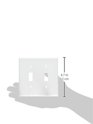 Image of Leviton 80709-W Wallplatewhite