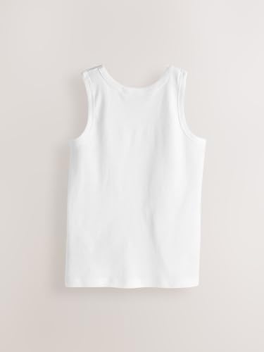NEXT Pack de 5 camisetas sin mangas Blanco 18 Meses