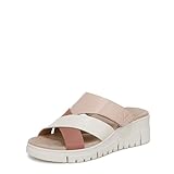 Vionic Uptown Sunset Slide Sandals Cinder Rose Multi Leather 9 M