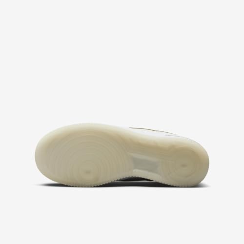 Nike Air Force 1 LV8 5 Big Kids' Shoes (HF5349-100, Sail/Coconut Milk/White/Khaki) Size 6.52