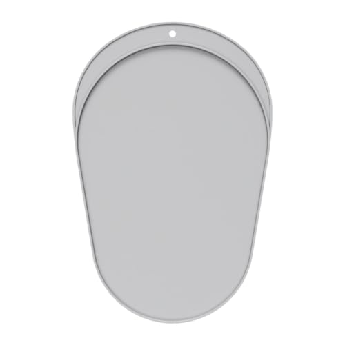 Yunmeryker Tapete Deslizante para Batidora Base de Silicona Antideslizante Almohadilla Protectora Accesorio Móvil para Electrodomésticos de Cocina Adecuado para, Gris, Individual
