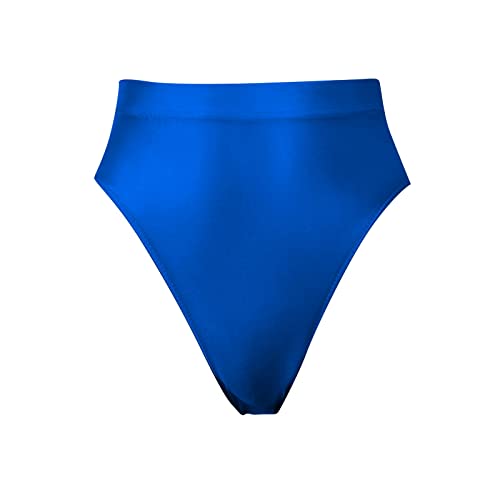 Genérico Braguitas Algodon Mujer Braguitas Algodon Mujer Cintura Alta Barriga Plana Calzones sin Costura Period Underwear Compresión Cotton Underwear Women Women's Clothing cuecas Azul