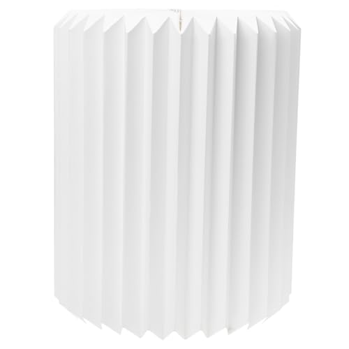 Housoutil Abat-Jour Origami Pliable En Papier Pour Suspension E27 Luminaire Salon Moderne Abat Jour Décoratif Pour Bar Et Café