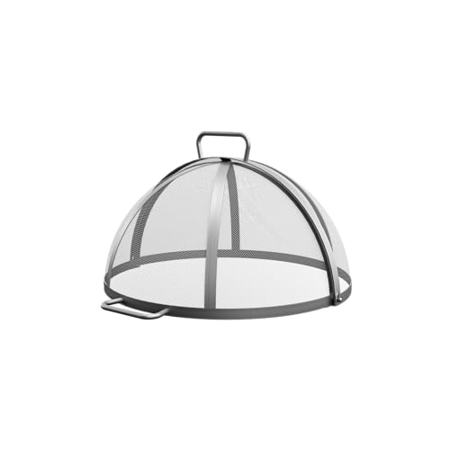 Breeo X19 Stainless Steel Spark Screen for Smokeless Fire Pits - Hinged Access Cover for X Series & Y Series Fire Pits Outdoor Safety Guard for Containing Sparks & Embers