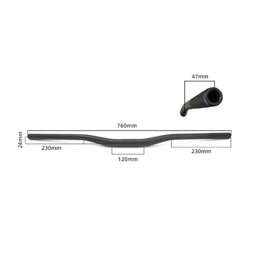 Manillar de motocicleta 28 mm barra transversal de aluminio universal 4