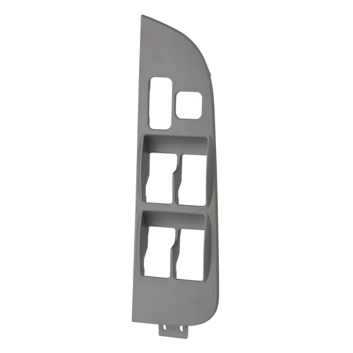 Osompar Window Switch Bezel Panel Front Driver Side (Gray) Compatible with Toyota Corolla 1998-2002 Replaces 74232-02060-B0 74232-12200-B0 Door Window Switch Cover Accessories