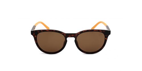 Miniatura 2 de Timberland Tb9256 Gafas De Sol Hombre, Gafas De Sol Casual Ligeras, Forma Redonda De Las Lentes, Marrón, Lentes Polarizadas Habana Oscuro