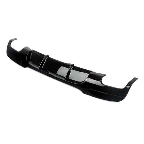 Parachoques trasero Performance para BMW Serie 3 E90 E91, difusor negro tuning