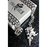 Final Fantasy VIII Squall Griever Necklace & Ring | FF8 Cosplay Dissidia Cloud Serah Lightning Anime