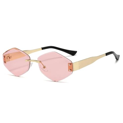 Lunettes de soleil ovales pour femme en terrasse et festivals vintage punk