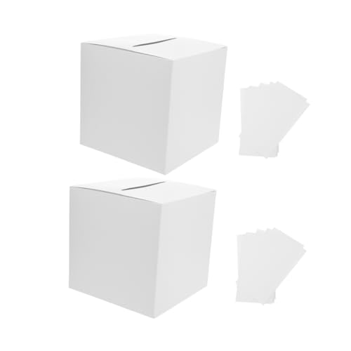 Garneck Classic Design Small Card Box for Wedding Celebration Money Box Raffle Ticket Holder Decorative Diy Paper Container