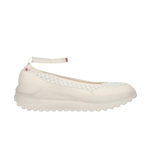 [HUNTER] LADIES TRAVEL FLOW MESH BALLERINA WHITEWILLOW �n���^�[ ���f�B�[�X �g���x�� �t���[ ���b�V�� �o�����[�i �z���C�g�E�B���[ WFF3117MSH UK5 24.0�p