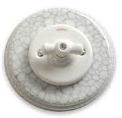 Marco porcelana craquele 3 elemento colonial Fontini 31-803-09-2 pack 2