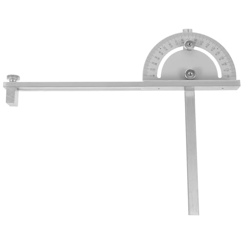LALADEFIEE Accesorio Guía Ingleteadora para Mesa de Corte Accesorio Carpintería Compacto y Portátil para Cortes Medidor de Ángulo Fácil de Instalar para Banco de Trabajo de Madera Doméstico