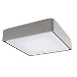 Garantía: 2 años Leds C4 Outdoor plafón KÖSSEL 100 x LED gris