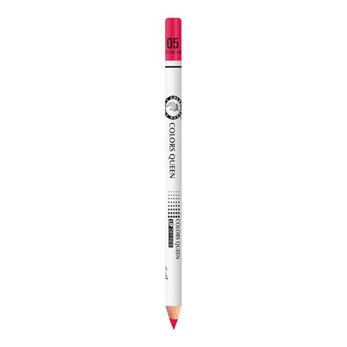 Image of Colors Queen Lip Definer Pencil | Highly Pigmented, One Swipe Smooth Application Matte Lip Liner | Long Lasting Lip Pencil (05 - Ransom)