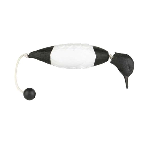 Canard flottant pour chien Avery Sporting Dog noir et blanc de 19 cm