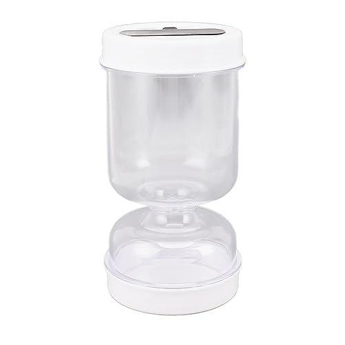 Récipient de Stockage de Cornichons Bocal en Verre Pot de Cornichon Fraîcheur des Aliments scellé avec Pot pour Pot à Biscuits pour Pot à Biscuits Pot à Large Bouche Entonnoir