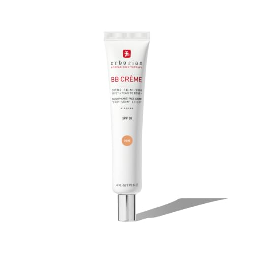 Erborian - BB Cream With Ginseng - Complexion Cream - "Baby Skin" Effect - Korean Cosmetic Treatment 5 -In -1 For SPF 20 - Doré 40 ml