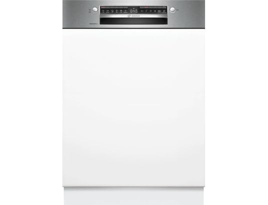 Bosch SMI4HCS19F, Serie 4, Lavavajillas 60 cm, Semiempotrable