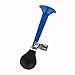 ZJchao Bugle Squeeze, Portable Bike with Metal Mount for Cycling Scooter Golf Cart Handlebars Handle Rubber Bicycle Bell Air Horn Honking Alarm Bike Bell Trumpet Cycling (Blue)