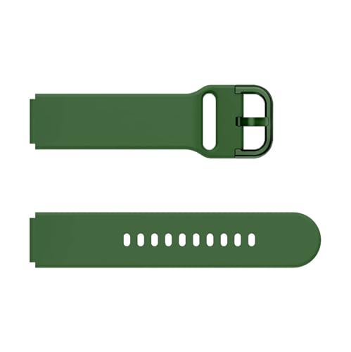[XGYOMVB] �E�H�b�`5 42mm�p�J���t���o�b�N�� �V���R�����\�t�g�X�g���b�v�A�E�H�b�`Gt5pro 42mm/Gt4 Gt5 41mm�ɑΉ�(Green,Watch 5 42mm)
