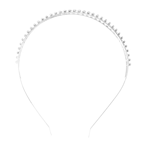 Bandeau à trois couches de strass pour cheveux accessoire femme jeune fille matière synthétique