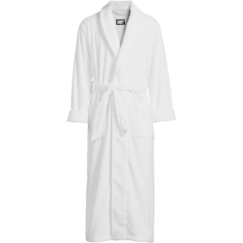 Lands' End Men's Full Length Turkish Cotton Terry Bathrobe3