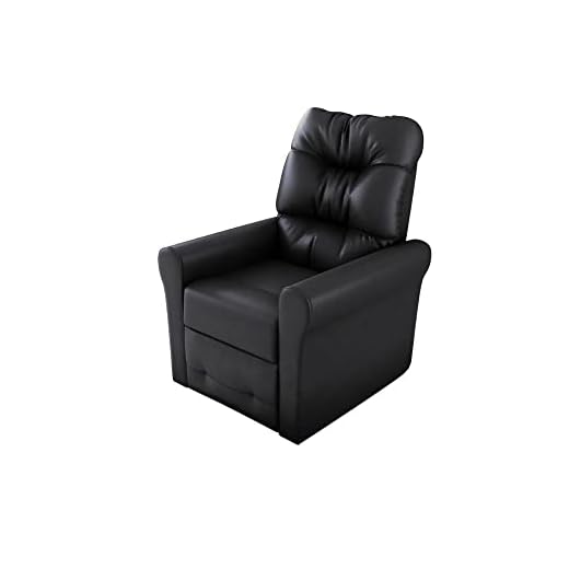 Poltrona do papai reclinável Clio - Preto corino