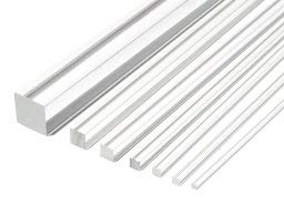 generico Barra Quadra in PLEXIGLASS da 1 MT Diametro MM 5/10/15/20/25/30/35/40/45/50/55/60/65/70/75/80/85/90/100… (Trasparente, Spessore 60 MM)