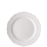 Dekor: weiss weiß uni Speiseteller 25 cm Maria Theresia weiss Hutschenreuther