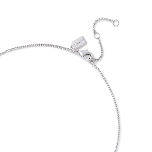 Coach Women's Signature Quilted Tube Pendant Necklace3