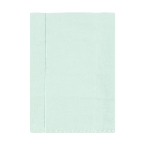 Image of Hudson Baby Unisex Baby Cotton Poly Flannel Burp Cloths, Eucalyptus 7-Pack, One Size