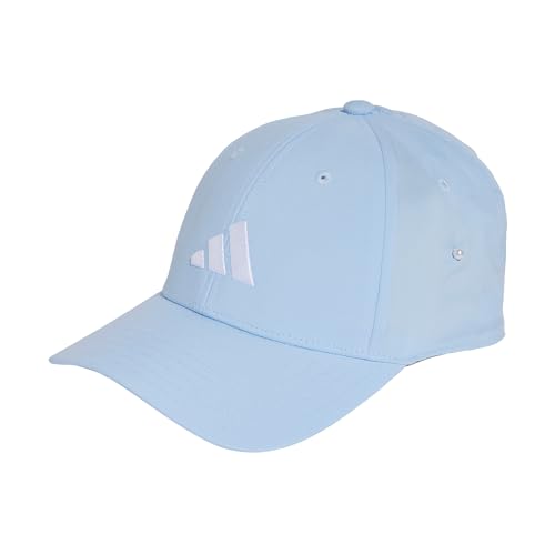 adidas Unisex - Adulto Bball cap LT EMB New Logo, Glow Blue/White, M