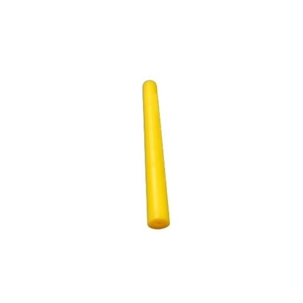 Varilla de plástico de ingeniería Varilla hueca de PU 500 mm longitud, ampliamente utilizada en industrias como la electrónica automotriz y maquinaria. 1 unidad(Yellow,55mm*8mm)